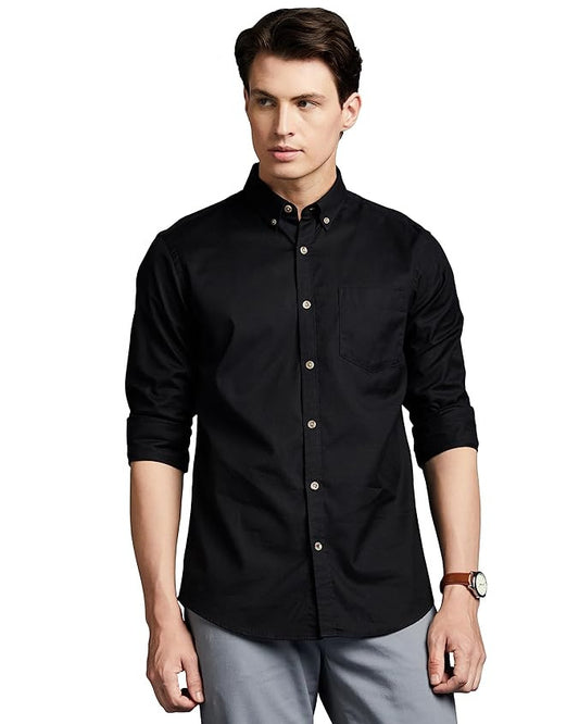 Mens Cotton Full Sleeves Shirts Pack of 1